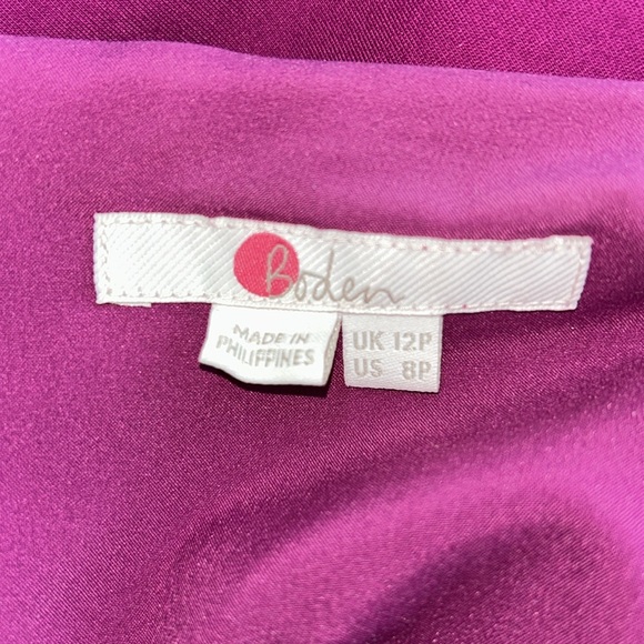 Boden: Pink/Magenta Pencil Skirt: US8P/UK12P - Picture 5 of 9